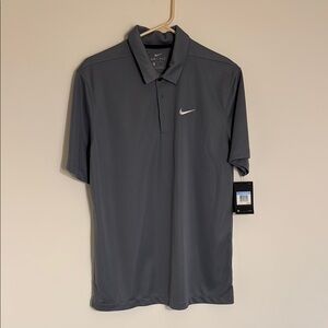 Nike Men's Gray Polo Shirt